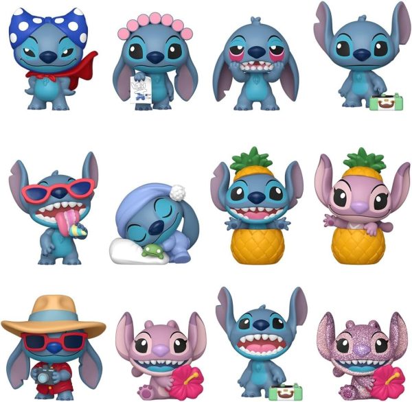 Funko Mystery Mini: Stitch - Single Item per Purchase - Collectable Vinyl Figure - Gift Idea - Official Merchandise - Toys for Kids & Adults - Disney Fans - Mini Figure for Collectors and Display