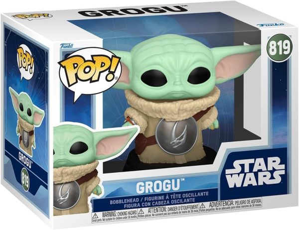 Funko Pop! Star Wars: Mandalorian & Grogu - Grogu - Collectable Vinyl Figure - Gift Idea - Official Merchandise - Toys for Kids & Adults - Star Wars Fans - Model Figure for Collectors and Display