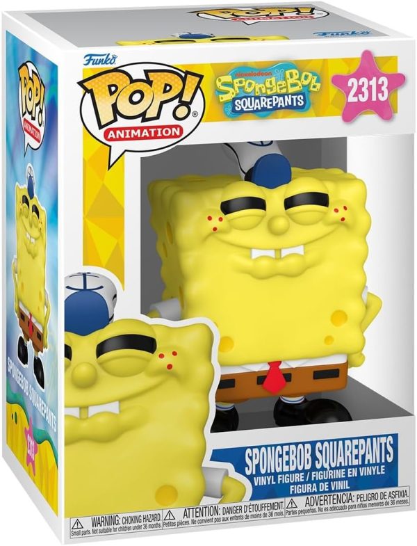 Funko Pop! Animation: Spongebob Squarepants - Spongebob Squarepants - Collectable Vinyl Figure - Gift Idea - Official Merchandise - Toys for Kids & Adults