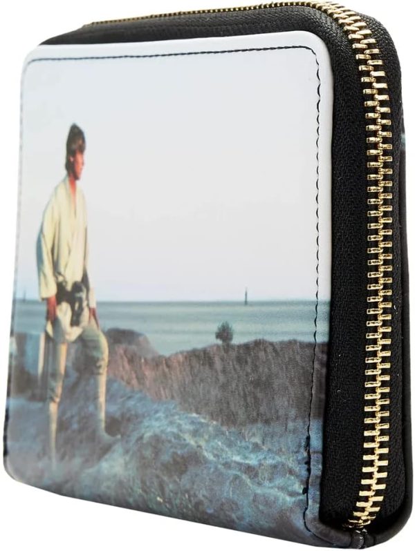 Loungefly Star Wars A New Hope Final Frames Zip Around Wallet