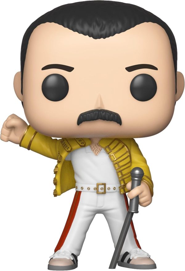 Funko 33732 Pop Rocks: QueenFreddy Mercury Wembley 1986. Multicolor