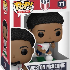 Funko Pop! Football: USA - Weston McKennie - U.S. Men's Soccer Team - Collectable Vinyl Figure - Gift Idea - Official Merchandise - Toys for Kids & Adults - Sports Fans - Model Figure for Collectors