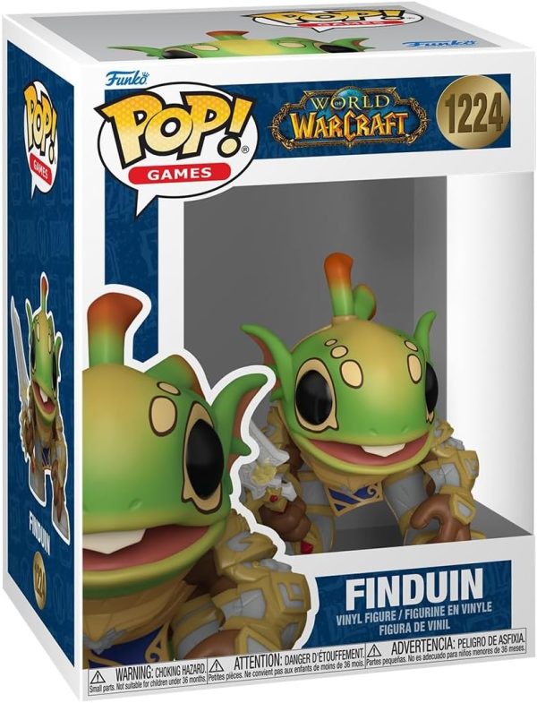 Funko Pop! Games: Murloc Cosplay - Finduin - World of Warcraft - Collectable Vinyl Figure - Gift Idea - Official Merchandise - Toys for Kids & Adults - Video Games Fans - Model Figure for Collectors