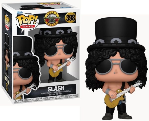 Funko POP! Rocks: Guns and Roses - Slash - (1990's) - Collectable Vinyl Figure - Gift Idea - Official Merchandise - for Kids & Adults - Music Fans - Model Figure for Collectors and Display
