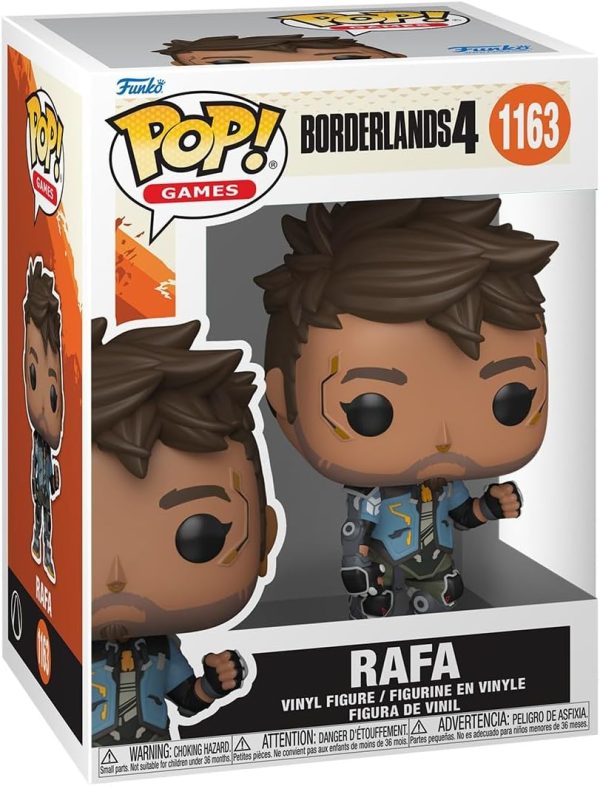 Funko Pop! Games: Borderlands 4 - Rafa - Collectable Vinyl Figure - Gift Idea - Official Merchandise - Toys for Kids & Adults - Video Games Fans - Model Figure for Collectors