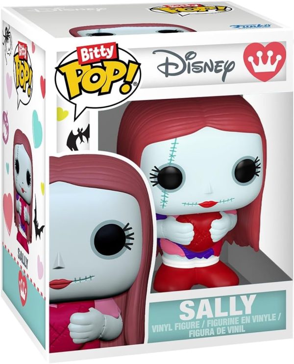 Funko Bitty Pop! Bouquet: The Nightmare Before Christmas - Sally and Jack Skellington - 0.9 Inch (2.2 Cm) Collectable - Gift Idea - Party Bags - Stocking Stuffers