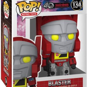 Funko Pop Retro Toys: Transformers: Generation 1-40th Anniversary. Blaster - Collectable Vinyl Figure - Gift Idea - Official Merchandise - Toys for Kids & Adults - Action/Adventure Fans