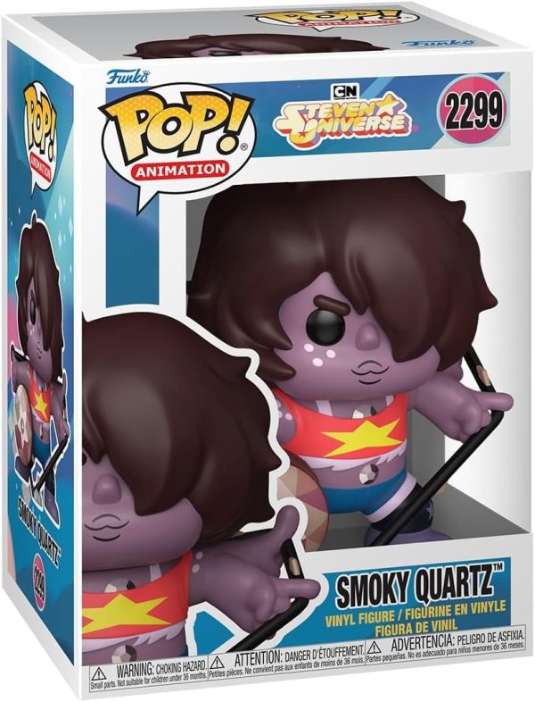 Funko Pop! Animation: Steven Universe - Smoky Quartz? - Collectable Vinyl Figure - Gift Idea - Official Merchandise - Toys for Kids & Adults - Cartoon Fans - Model Figure for Collectors