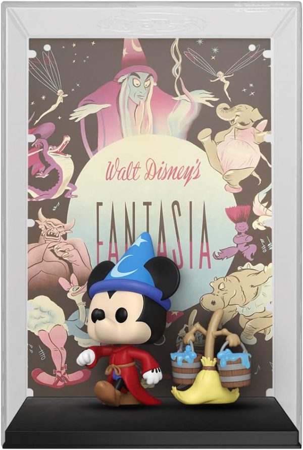 Funko POP! Movie Poster: Disney - Mickey Mouse - Fantasia - Collectable Vinyl Figure - Gift Idea - Official Merchandise - for Kids & Adults - Movies Fans - Model Figure for Collectors and Display