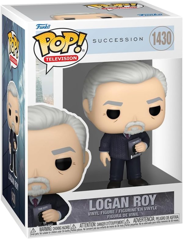 Funko POP! TV: Succession - Logan Roy - Collectable Vinyl Figure - Gift Idea - Official Merchandise - for Kids & Adults - TV Fans - Model Figure for Collectors and Display