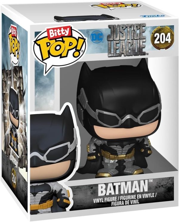 Funko Bitty POP! Batman 85th - Catwoman. 4-Pack and A Surprise Mystery Mini Figure - 0.9 Inch (2.2 Cm) - DC Comics Collectable - Stackable Display Shelf Included - Gift Idea - Party Bags Stocking