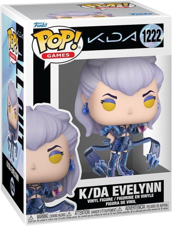 Funko Pop! Games: League of Legends - K/DA Evelynn - Collectable Vinyl Figure - Gift Idea - Official Merchandise - Toys for Kids & Adults - Video Games Fans - Model Figure for Collectors