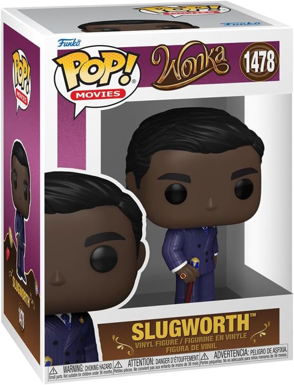Funko POP! Movies: Wonka - Slugworth - Willy Wonka - Collectable Vinyl Figure - Gift Idea - Official Merchandise - for Kids & Adults - Movies Fans - Model Figure for Collectors and Display