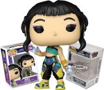 Funko Kpop Demon Hunters Zoey How It's Done with Shin-kal Spirit Blade Knives + ToyBop Protector: Pop! TV Animation Vinyl Figure (Bundled with Pop Protector Collector Case Gift Set)
