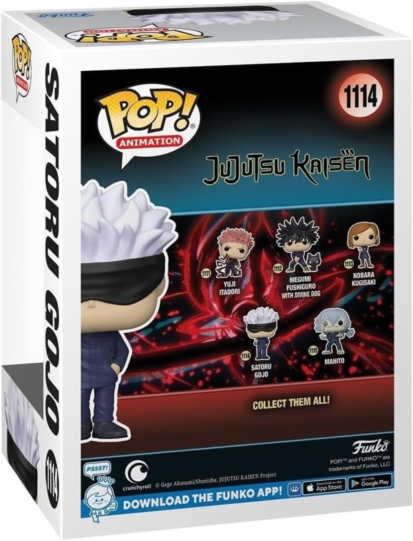 Funko Pop! Animation: Jujutsu Kaisen - Satoru Gojo - Collectable Vinyl Figure - Gift Idea - Official Merchandise - Toys for Kids & Adults - Anime Fans - Model Figure for Collectors and Display