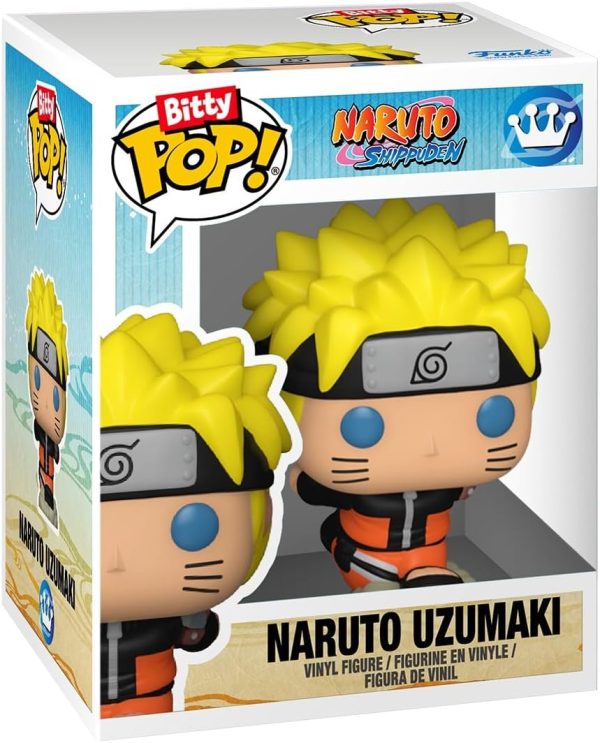 Funko Pop! Bitty: Naruto Shippuden - Kakashi. Sakura. Sasuke. and Chase Mini Figure - 0.9 Inch (2.2 Cm) - Anime Collectable - Gift Idea - Stackable Display Shelf Included