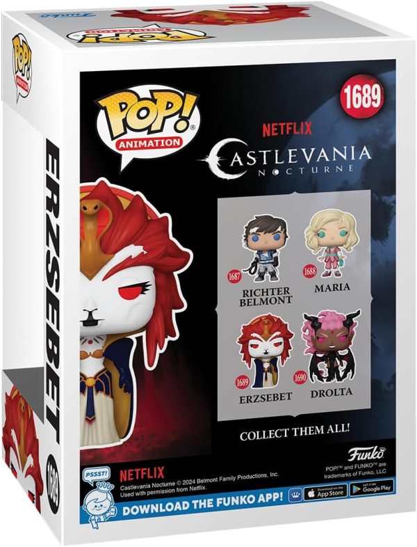Funko POP! Animation: Cast Noct - Erzsebet - Castlevania - Collectable Vinyl Figure - Gift Idea - Official Merchandise - for Kids & Adults - TV Fans - Model Figure for Collectors and Display