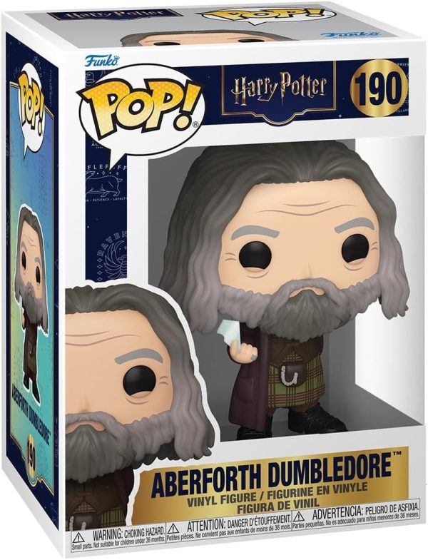 Funko Pop! Movies: Harry Potter and The Deathly Hallows: Pt 2 - Aberforth Dumbledore - Collectable Vinyl Figure - Gift Idea - Official Merchandise - Toys for Kids & Adults - Harry Potter Fans