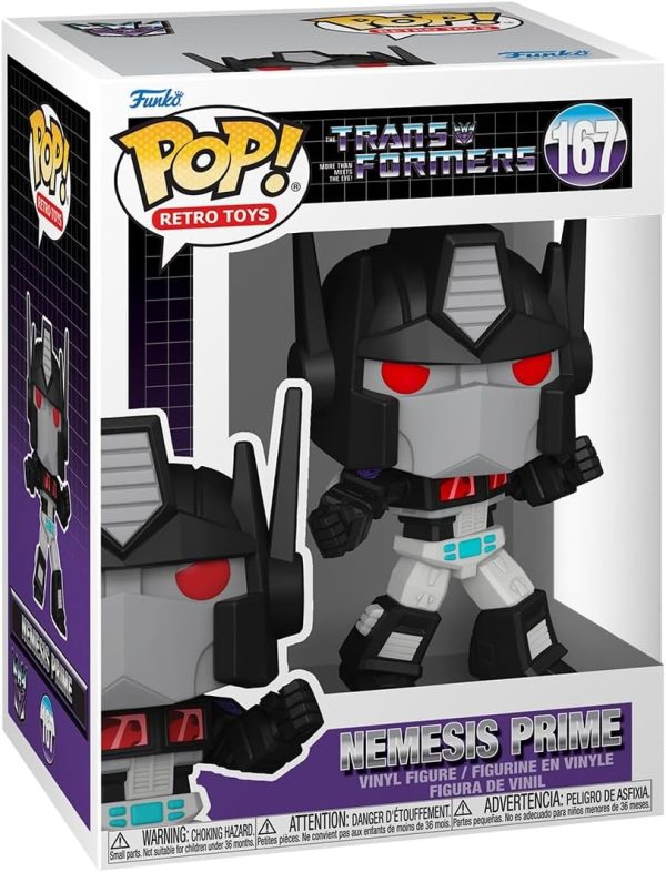 Funko Pop! Retro Toys: Transformers - Nemesis Prime - Collectable Vinyl Figure - Gift Idea - Official Merchandise - Toys for Kids & Adults - Model Figure for Collectors and Display