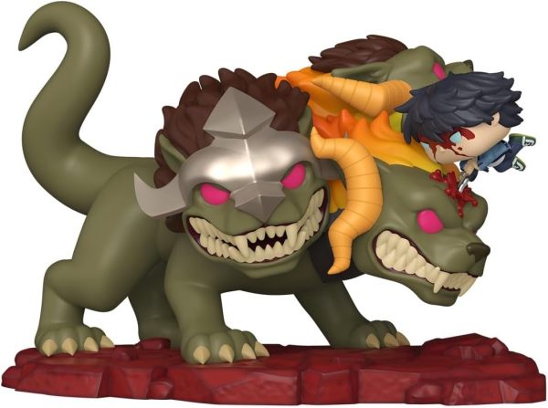 Funko Pop! Deluxe: Solo Leveling - Sung Jinwoo Vs Cerberus - Collectable Vinyl Figure - Gift Idea - Official Merchandise - Toys for Kids & Adults - Anime Fans