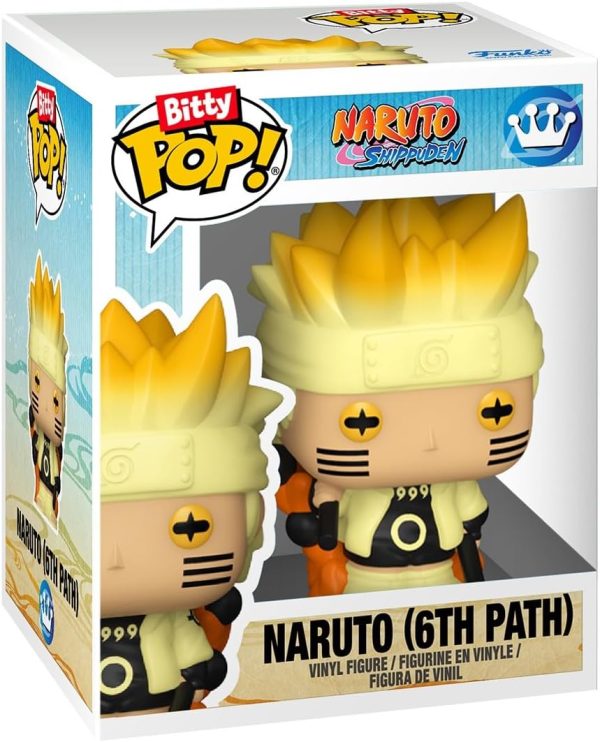 Funko Pop! Bitty: Naruto Shippuden - Minato Namikaze. Orochimaru. Tsunade. and Jiraiya - 0.9 Inch (2.2 Cm) - Anime Collectable - Gift Idea - Stackable Display Shelf Included