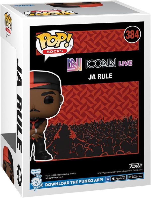 Funko POP! Rocks: Ja Rule - Collectable Vinyl Figure - Gift Idea - Official Merchandise - for Kids & Adults - Music Fans - Model Figure for Collectors and Display