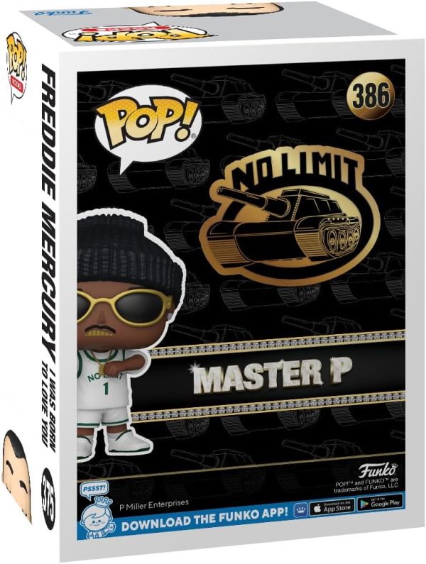 Funko POP! Rocks: Master P - Collectable Vinyl Figure - Gift Idea - Official Merchandise - for Kids & Adults - Music Fans - Model Figure for Collectors and Display