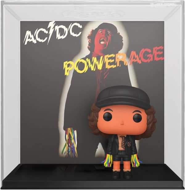 Funko Pop! Albums: AC/DC - Angus Young - Powerage - Collectable Vinyl Figure - Gift Idea - Official Merchandise - Toys for Kids & Adults - Music Fans - Model Figure for Collectors and Display