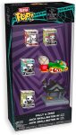 Funko Pop! Starter Set: The Nightmare Before Christmas Bitty Bundle Pack - 6 Pack - Zero. Sally. Jack Skellington. Bitty Ride Snowmobile. and Bitty Town Jack's House - Gift Idea - Disney Fans