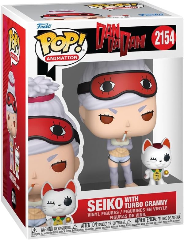 Funko Pop!&Buddy: Dan Da Dan - Seiko & Turbo Granny - Amazon Exclusive - Collectable Vinyl Figure - Gift Idea - Official Merchandise - Toys for Kids & Adults - Anime Fans