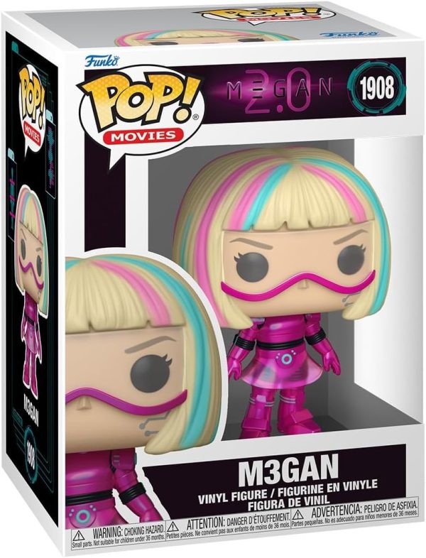 Funko Pop! Movies: M3GAN 2.0 - M3GAN - Collectable Vinyl Figure - Gift Idea - Official Merchandise - Toys for Kids & Adults - Horror Fans - Model Figure for Collectors and Display