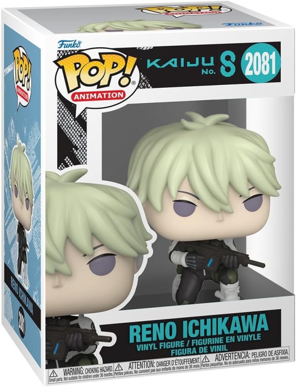 Funko Pop! Animation: Kaiju No.8 - Reno Ichikawa - Collectable Vinyl Figure - Gift Idea - Official Merchandise - Toys for Kids & Adults - Anime Fans - Model Figure for Collectors