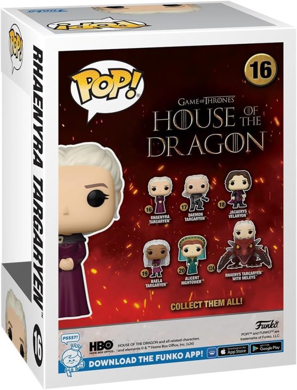 Funko POP TV: House of The Dragon - Rhaenyra Targaryen - Collectable Vinyl Figure - Gift Idea - Official Merchandise - for Kids & Adults - TV Fans - Model Figure for Collectors and Display