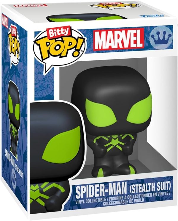 Funko Pop! Bitty: Spider-Man - Spider-Man. Green Goblin. J Jonah Jameson. and Mystery Chase Figure - 0.9 Inch (2.2 Cm) - Marvel Comics Collectable - Stackable Display Shelf Included - Gift Idea
