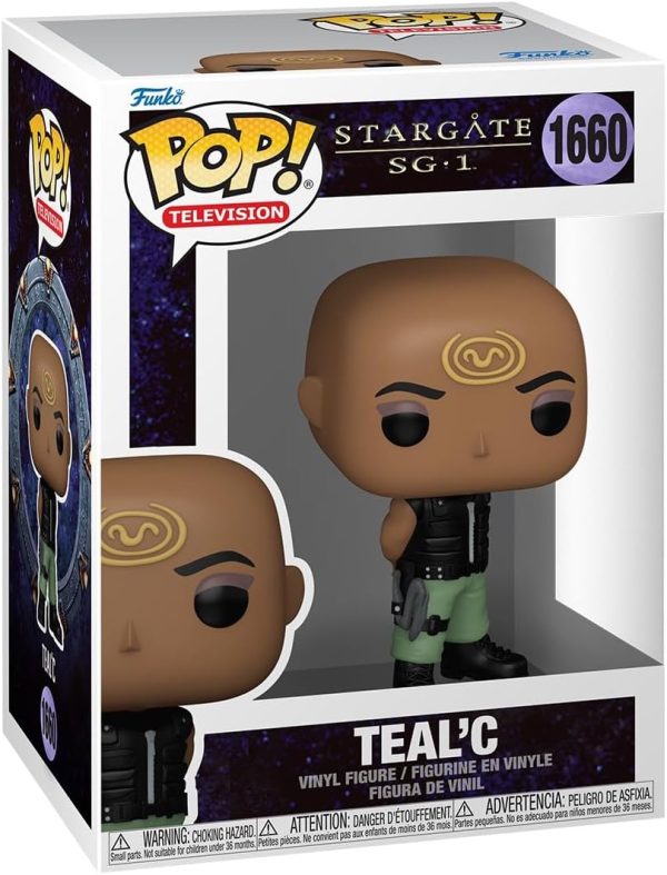 Funko Pop Television: Stargate SG-1: Teal'c? - Teal'C - Stargate (1994) - Collectable Vinyl Figure - Gift Idea - Official Merchandise - Toys for Kids & Adults - Sci-Fi Fans
