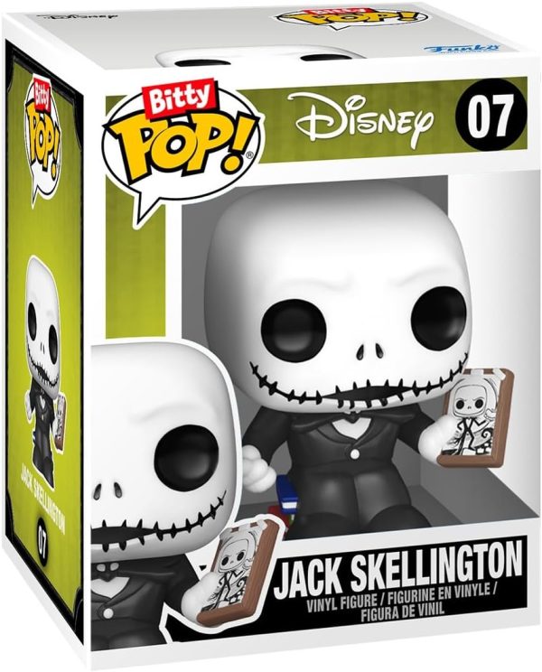 Funko Pop! Starter Set: The Nightmare Before Christmas Bitty Bundle Pack - 6 Pack - Zero. Sally. Jack Skellington. Bitty Ride Snowmobile. and Bitty Town Jack's House - Gift Idea - Disney Fans
