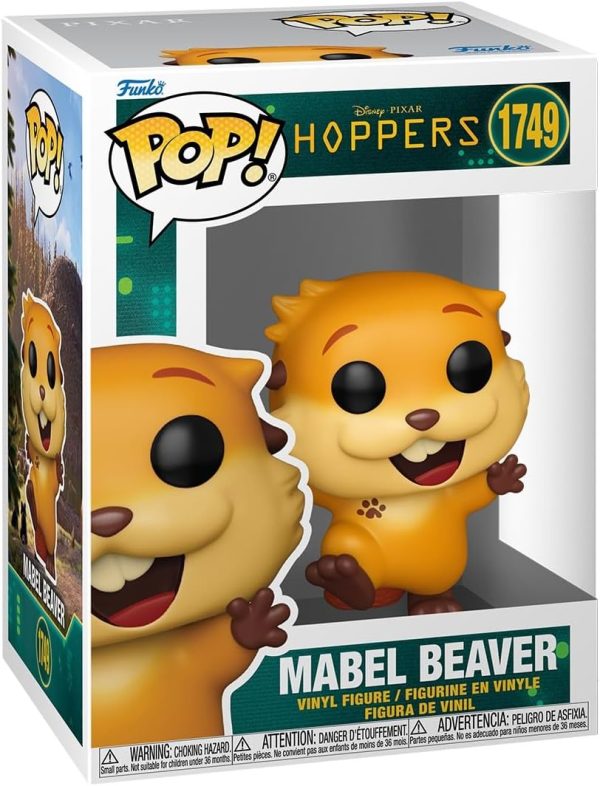 Funko Pop! Disney: Hopper - Mabel Tanaka - 1/6 Odds for Rare Chase Variant Mable Beaver - Collectable Vinyl Figure - Gift Idea - Official Merchandise - Toys for Kids & Adults
