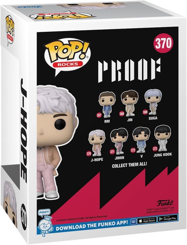 Funko POP! Rocks: BTS - J-Hope - J Hope - Collectable Vinyl Figure - Gift Idea - Official Merchandise - for Kids & Adults - Music Fans - Model Figure for Collectors and Display