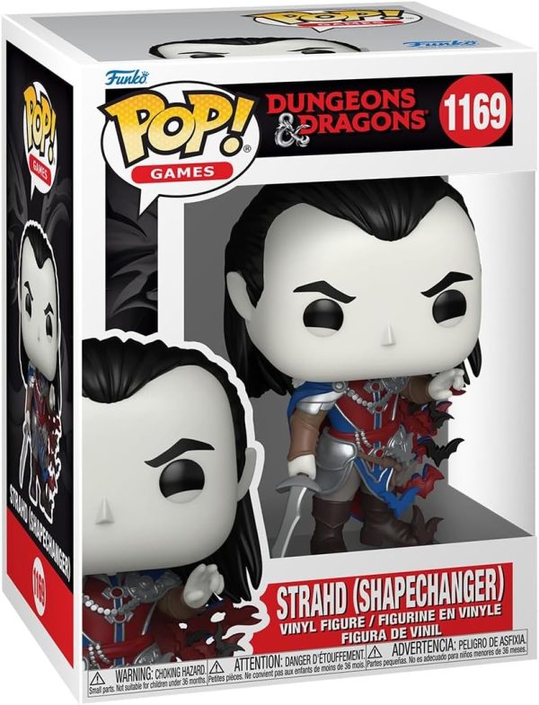 Funko Pop! Games: D&D - Strahd (Shapechanger) - Collectable Vinyl Figure - Gift Idea - Official Merchandise - Toys for Kids & Adults - Video Games Fans - Model Figure for Collectors and Display