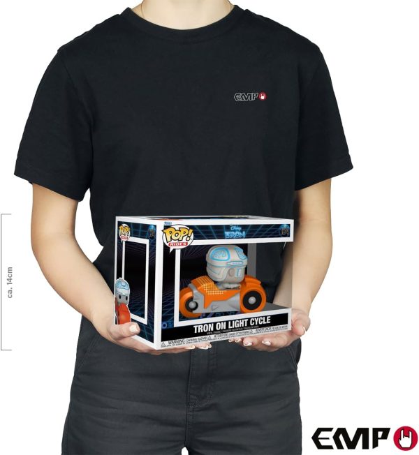 Funko Pop! Rides: Tron (1982) - Tron on Light Cycle - Collectable Vinyl Figure - Gift Idea - Official Merchandise - Toys for Kids & Adults - Movies Fans - Model Figure for Collectors and Display