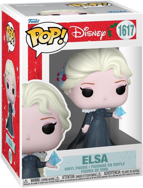 Funko Pop! Disney: Princess Holiday - Elsa - Frozen - Collectable Vinyl Figure - Gift Idea - Official Merchandise - Toys for Kids & Adults - Disney/Pixar Fans - Model Figure for Collectors and Display