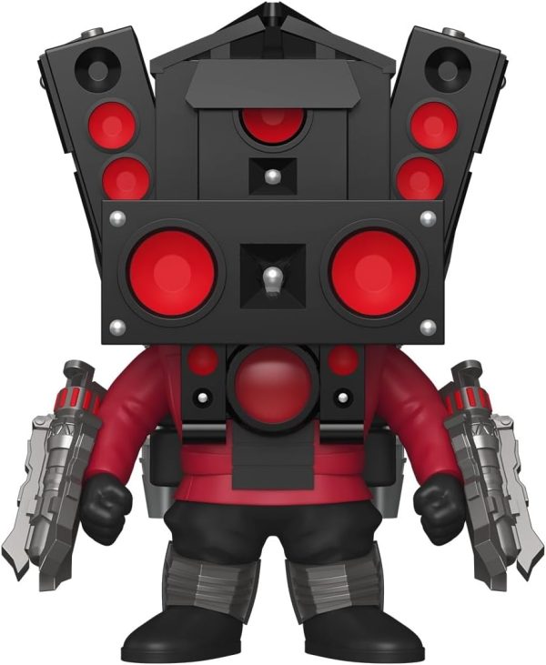 Funo Pop! Bitty Bots: Skibidi Toilet - Titan Speakerman - Parasitic Skibidi Toilet - 0.9 Inch and 4.7 Inch (11.9 Cm) - Television Collectable - Gift Idea - Toys for Kids & Adults
