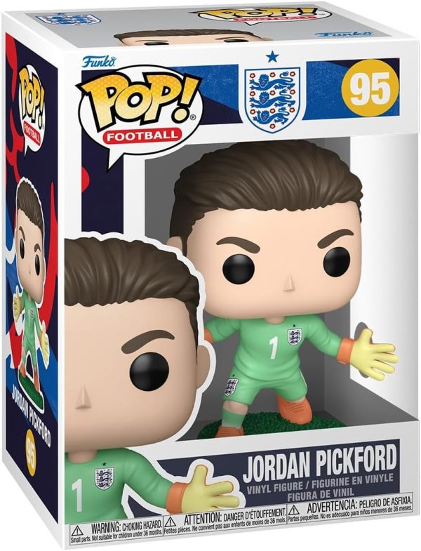 Funko Pop! Football: England - Jordan Pickford - World Cup 2026 - Collectable Vinyl Figure - Gift Idea - Official Merchandise - Toys for Kids & Adults - Sports Fans - Model Figure for Collectors