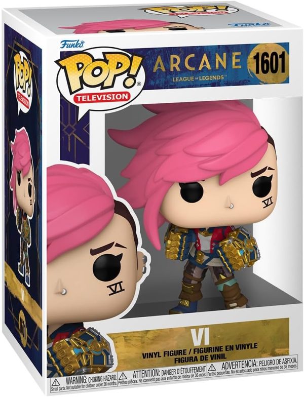 Funko Pop! TV: Arcane: League of Legends - Vi - Collectable Vinyl Figure - Gift Idea - Official Merchandise - for Kids & Adults - TV Fans - Model Figure for Collectors and Display