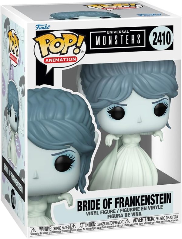 Funko Pop! Movies: Universal Monsters - Bride of Frankenstein - Collectable Vinyl Figure - Gift Idea - Official Merchandise - Toys for Kids & Adults - Horror Fans - Model Figure for Collectors