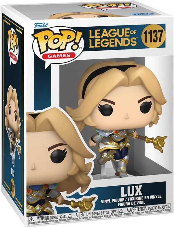 Funko Pop! Games: League of Legends - Lux - Collectable Vinyl Figure - Gift Idea - Official Merchandise - Toys for Kids & Adults - Video Game Fans - Model Figure for Collectors and Display