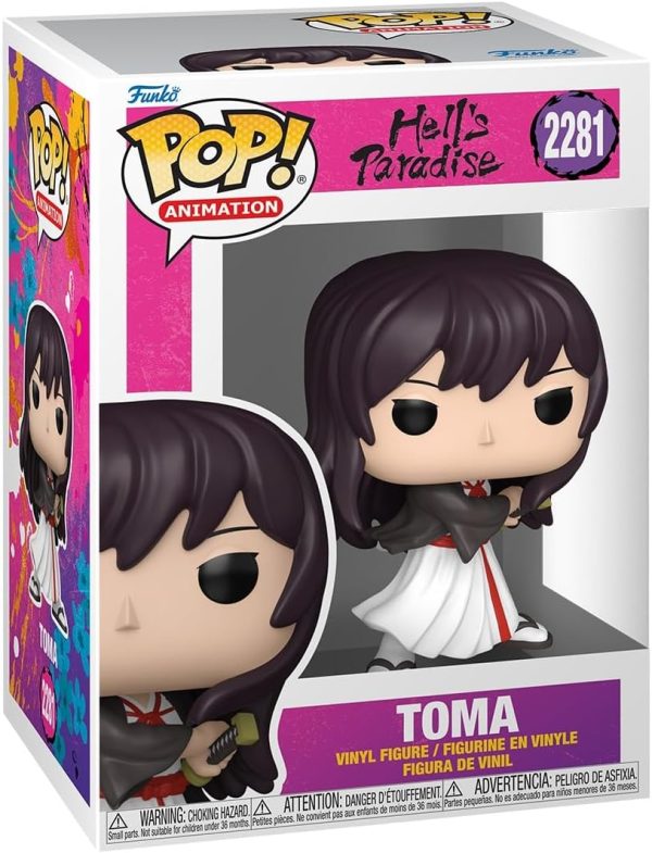 Funko Pop! Animation: Hell's Paradise - Toma - Collectable Vinyl Figure - Gift Idea - Official Merchandise - Toys for Kids & Adults - Anime Fans - Model Figure for Collectors