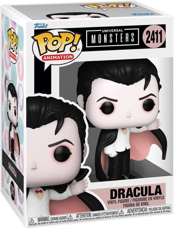Funko Pop! Movies: Universal Monsters - Dracula - Collectable Vinyl Figure - Gift Idea - Official Merchandise - Toys for Kids & Adults - Horror Fans - Model Figure for Collectors
