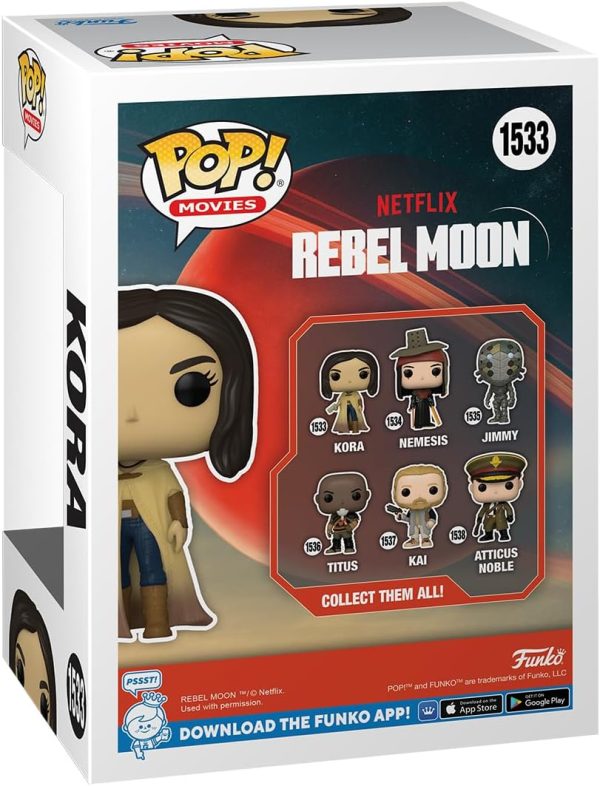 Funko POP! Movies: Rebel Moon - Kora - Collectable Vinyl Figure - Gift Idea - Official Merchandise - for Kids & Adults - Movies Fans - Model Figure for Collectors and Display