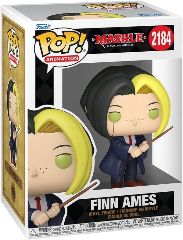 Funko Pop! Animation: Mashle - Finn Ames - Collectable Vinyl Figure - Gift Idea - Official Merchandise - Toys for Kids & Adults - Anime Fans - Model Figure for Collectors and Display